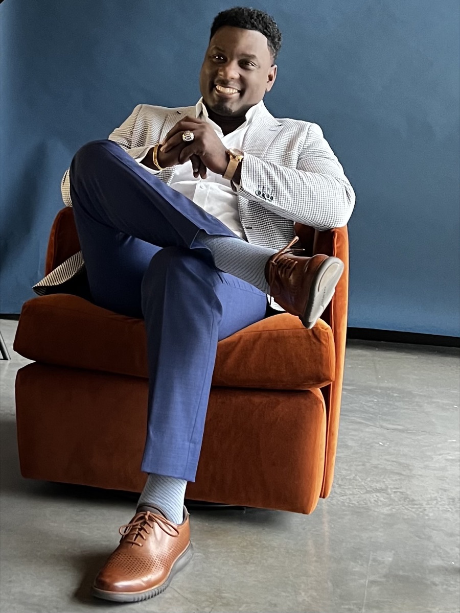 Freddie Scott II lifestyle portrait